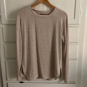 Oatmeal Banana Republic tunic sweater